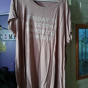 Torrid Mauve Graphic Tee